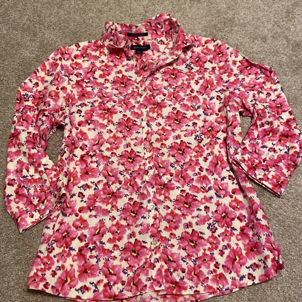 Lands’end button up